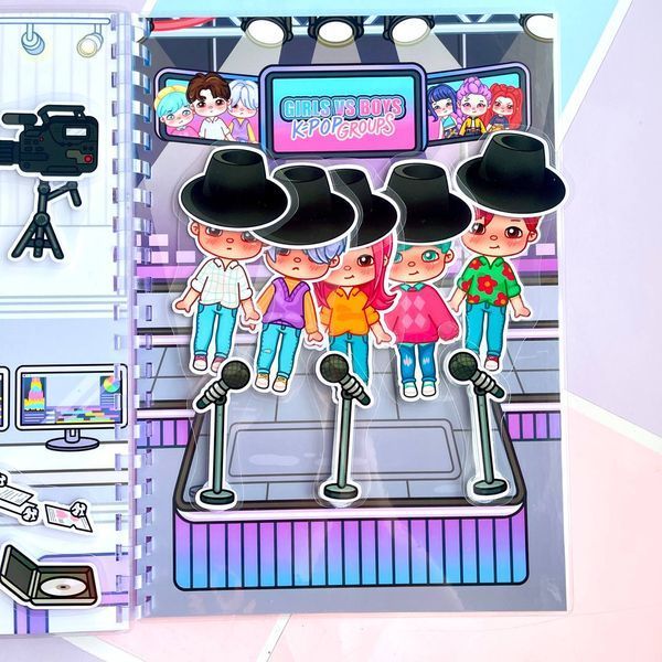 K-POP Demon Hunters Охотники за демонами А4 формат 1085 фото